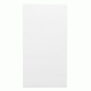 Serviette Ecolabel  P.1/6 'Double Point' 18 G/M2 30x40cm blanc  ouate - par 1800