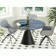 Table ronde polyvalente en céramique - Arlington Seatmob - Dimensions 135 cm, 150 cm et 190 cm