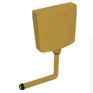 Vidaxl réservoir de toilette avec entrée d'eau inférieure 3/6 l curry 148010 Vidaxl réservoir de toilette avec entrée d'eau inférieure 3/6 l curry 148010