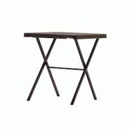 ZOWN Table pliante 69 x 69 cm pour terrasses Bistrot70 Bronze - bronze plastique SP-BT009X001A-DB ZOWN Table pliante 69 x 69 cm pour terrasses Bistrot70 Bronze - bronze plastique SP-BT009X001A-DB