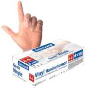 Gants jetables vinyle Bernard taille 6, boite de 100 Gants jetables vinyle Bernard taille 6, boite de 100