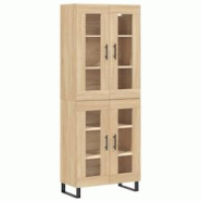Helloshop26 - Buffet bahut commode armoire meuble de rangement organisateur cuisine salle de séjour salon haut sonoma 69,5 x 34 x 02_0034191 - 300021_0