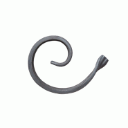 Volute H.120 x L.80 mm - plat 14 x 6mm