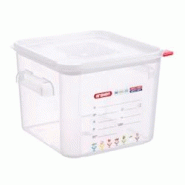 Bac alimentaire Araven Gastronorm GN 1/6 – 2,6 litres – cm 17,6 x 16,2 x 15 h - transparent plastique polypropylène 8411777118539 Bac alimentaire Araven Gastronorm GN 1/6 – 2,6 litres – cm 17,6 x 16,2 x 15 h - transparent plastique polypropylène 8411777118539