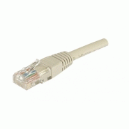 Cordon rj45 catégorie 5e u/utp gris - 0,15 m 857180