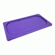 Couvercle Polypropylène Clippé GN 1/3 - HACCP Violet - Gastroland - violet plastique polypropylène 3701666009570