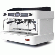 Diamond - Machine à café 2 groupes, automatique (avec display) - BLANC - réf. AROMA/2EW - gris AKS-AROMA/2EW