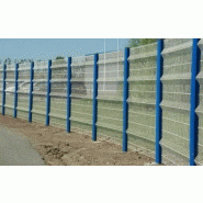 Panneaux rigides à plis de renfort - Maille 200*50 avec système inviolable, couleurs standards RAL Panneaux rigides à plis de renfort - Maille 200*50 avec système inviolable, couleurs standards RAL