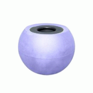 PLAST'UP ROTOMOULAGE Pots de fleurs sphérique xxl speranza 325l-lot de 2 - LAVANDE - violet 0750122560882