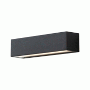 ROSSINI ILLUMINAZIONE Willy Applique À Double Émission Avec Connecteur E27, Puissance 15W, Ip54, Structure Anthracite En Aluminium Moulé Sous Press