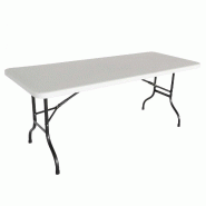 Table pliante 183cm 8 places monobloc