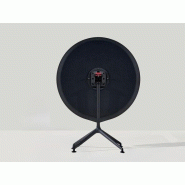Table rabattable ronde Lex Inclass avec plateau laqué Table rabattable ronde Lex Inclass avec plateau laqué