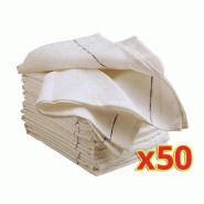 Torchons de service en polycoton (lot de 50) | Vogue - S114