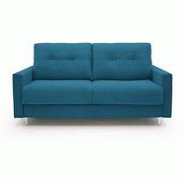 ALTEREGO DIVANI Canapé lit Rocky 3 places tissu turquoise 140 cm 35kg ALTEREGO DIVANI Canapé lit Rocky 3 places tissu turquoise 140 cm 35kg
