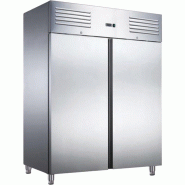 Armoire inox positive 2P pleines GN2/1 Furnotel W141PX