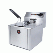 Friteuse industrielle électrique PF-6 avec cuve de 5 litres en acier inoxydable et puissance de 3000 W pour usage professionnel | Sammic - 5130132