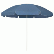 Helloshop26 - Parasol de plage bleu 240 cm 02_0008382 - bleu polyester 3000447882723