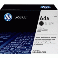 HP cc364a cartouche de toner noir originale - 64a - noir cc364a