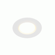 Nordlux Spot encastré luminaire SIEGE  Matière plastique Blanc H. 4,5 IP65 -Intérieur - blanc 5704924006999