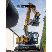Pelleteuse mobile avec une force de rupture, une puissance moteur et une capacité de levage exceptionnelles - Hydrema - MX 16G