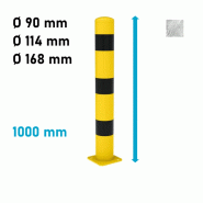 Poteaux de protection sur platines
