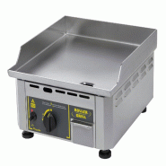 Roller Grill plancha professionnelle inox gaz, 1 feu, PSI 400 G - inox PSI 400 G