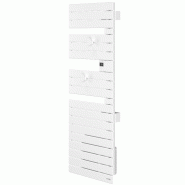 Sèche-serviettes électrique nefertiti mât à gauche 500w blanc brillant – ATLANTIC – 850008 - 867879_0