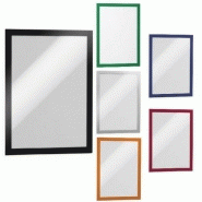 Cadre d'affichage repositionnable A4 DURAFRAME Argent - Format A4
