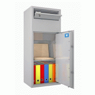 Coffre fort homologué Classe S1 - A2P et Serrure électronique classe 2 VDS - HARTMANN SR802 - 145 litres - Serrure à clé