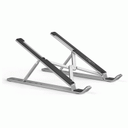 Durable Support pour ordinateur portable Fold jusqu'à 15 pouces Aluminium argenté - argenté multi-matériau 505123