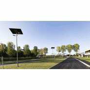 Lampadaire urbain solaire smartlight 4.1 - 5.1 / led / en acier galvanisé