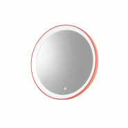 Gea Luce Applique Led Krizia 25W Avec Miroir, Antibuée, Dimmable Touch Cct 3000K-4000K, Structure En Aluminium Terre Cuite - Gealuce - orange KRIZIA