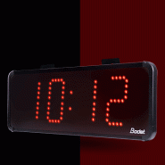 Horloge HMTLED 15, alimentation 230V, Independante ou Radio ALS, LED rouge - BODET