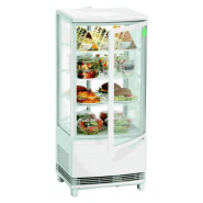 Mini vitrine réfrigérée 86 l, pour chr, traiteurs, boulangeries, pâtisseries et chocolateries - professionnelle bartscher,