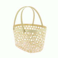 Panier bambou 31x25x19/37cm - par 12