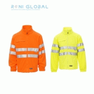 Polaire haute visibilité homme en polyester - Light Payper - bandes 3M et coutures renforcées_0