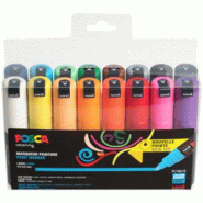 Uni-ball+Marqueur+%C2%85+pigment+POSCA+PC7M%2C+%C2%82tui+de+16 - 3296280038629