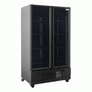Vaiotec TOPLINE réfrigérateur à boissons 2 portes 1040 litres XL, noir, 1280 x 742 mm - noir acier 12726