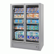 Vitrine verticale froid négatif 2 portes Bonnet Névé EPTA Multifreeze 2P Modular P88cm (%IA5-22A... Ou MULTIFREEZ ... W/E)