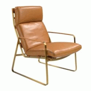 AC ANGEL CERDA Angel Cerdá Fauteuil en cuir camel 5170C 69 x 89 x 101 - marron fourrure 8435631035299 AC ANGEL CERDA Angel Cerdá Fauteuil en cuir camel 5170C 69 x 89 x 101 - marron fourrure 8435631035299