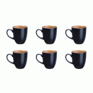 Bjorn Mug IRIS 40cl - 6 pièces - Marron sauvage - marron 3701488305959 Bjorn Mug IRIS 40cl - 6 pièces - Marron sauvage - marron 3701488305959