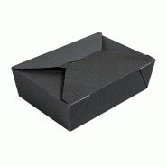 Boîte américaine The Pack carton nano micro 1980 ml 19,6x14x6,2cm noir - par 200