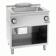 Braisière multi électrique PRO 43 Litres, 2 zones chauffantes, Série 900, 12 000 W, 400 V - TRI
