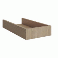Casquette pour montant Totem 30x60x10cm - bambou
