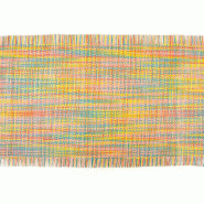 Chemin de table natte multicolore 30cm x 3m