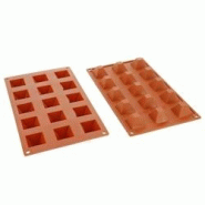 Deco'Relief Moule en Silicone 15 Pyramides 3,6 x 3,6 x 2,2 cm - DR208A Deco'Relief Moule en Silicone 15 Pyramides 3,6 x 3,6 x 2,2 cm - DR208A