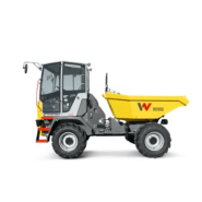 Dumper à pneus dual view dv60