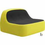 Fauteuil SAND - Softline - Felt Jaune 579