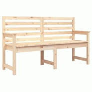 Helloshop26 - Banc de jardin meuble de patio d'extérieur terrasse 159,5 x 48 x 91,5 cm bois massif de pin 02_0011262 - 3000617647763 Helloshop26 - Banc de jardin meuble de patio d'extérieur terrasse 159,5 x 48 x 91,5 cm bois massif de pin 02_0011262 - 3000617647763
