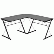 Helloshop26 - Bureau d'ordinateur en forme de L détachable à angle réversible 150x150x76cm noir 20_0004835 - 3000200029020 Helloshop26 - Bureau d'ordinateur en forme de L détachable à angle réversible 150x150x76cm noir 20_0004835 - 3000200029020